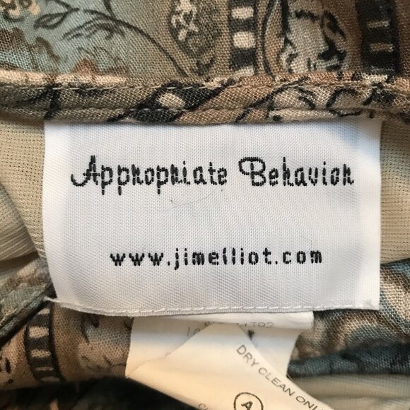 Appropriate Behavior  Womens Size 12 Sleeveless Floral Pattern Maxi Dress - Picture 4 of 7